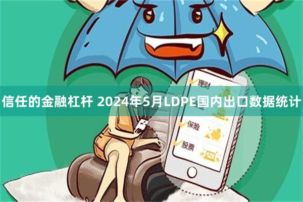 信任的金融杠杆 2024年5月LDPE国内出口数据统计