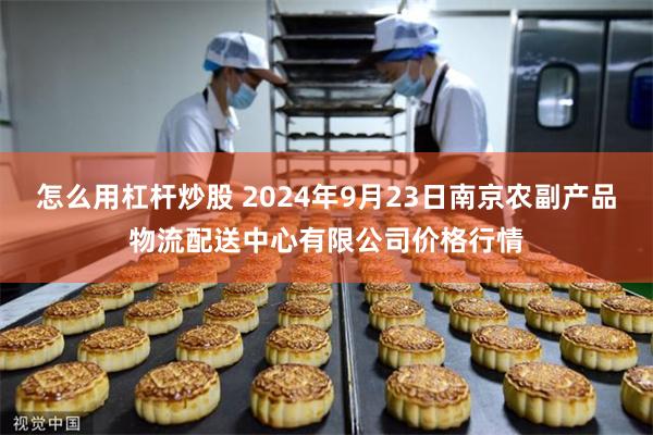 怎么用杠杆炒股 2024年9月23日南京农副产品物流配送中心有限公司价格行情