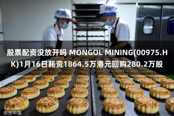 股票配资没放开吗 MONGOL MINING(00975.HK)1月16日耗资1864.5万港元回购280.2万股