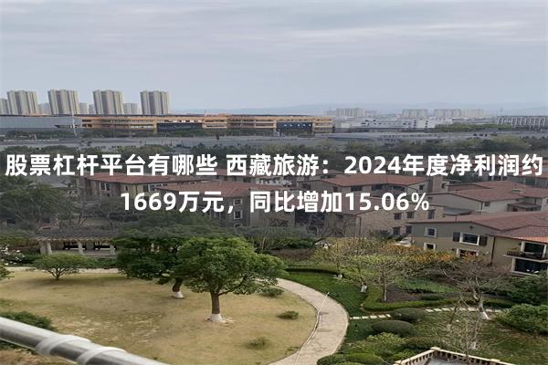 股票杠杆平台有哪些 西藏旅游：2024年度净利润约1669万元，同比增加15.06%